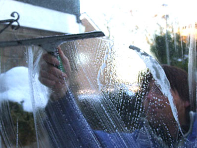 Traditional window cleaning information